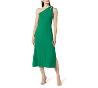 The Drop Mickey Loose-fit One-shoulder Cutout Rib Knit Maxi Dress pour Femme, Vert Outremer, XL