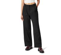 The Drop Nancy Pleat Front Wide Leg Trouser Pantalon, Noir, XXS
