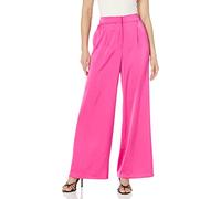 The Drop Pantalon Extensible Soyeux pour Femme, Sullivan, Rose Vif, Taille XXL