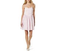 The Drop Perla Shaped Waist Mini Dress Robes, Imprimé Floral Rose Doux, XL