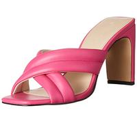 The Drop Sandale à Talon Haut pour Femme, avec Brides Croisées, Ava, Rose Vif, Pointure 40 EU