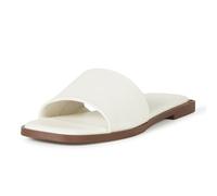 The Drop Sandales à bride unique Oslo pour Femme, Ivoire, 39 EU