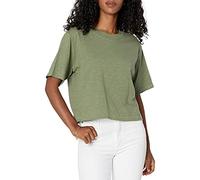 The Drop Sydney T-shirt court à col montant et manches courtes pour femme