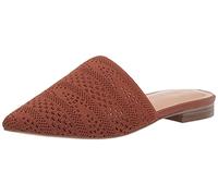 The Drop Troy Mules pour Femme, à Enfiler, Bout Pointu, Moka, Pointure 38.5 EU