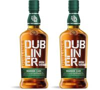 The Dubliner Irish Whisky Bourbon Cask Aged 40° 70cl (Lot de 2)