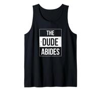 The Dude Abides Vintage Design for Film Loving Bowler Débardeur