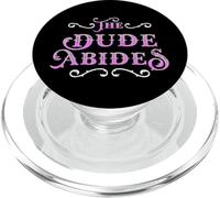 The Dude Abides Vintage Design for Movie Loving Bowler PopSockets PopGrip pour MagSafe