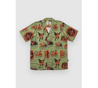 The Dudes Beelzebud Green Hawaiian Chemise à motifs XXXL