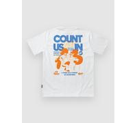 The Dudes Count Us In T-Shirt blanc S