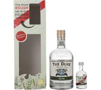 The Duke Munich Dry Gin Set 44,8% Vol. 0,7l in Giftbox with Rough Gin Miniatur 0,05l