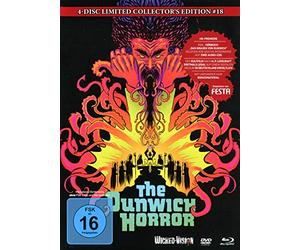 The Dunwich Horror-4-Disc Collector's Edition Nr.18 (Blu-Ray + DVD + 2 Audio CDs) -Limitiertes Mediabook Auf 333 Stück, Cover C [Import]