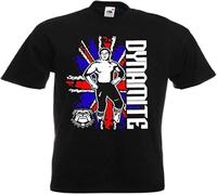 The Dynamite Kid Wrestling Legend T Shirt Mens Summer Fashion Tee Shirt Black Navy Blue Manches Courtes(Large)
