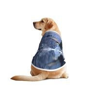 The Eagle Flying on The Lake Chemise pour chien de grande et moyenne taille - T-shirt en maille respirante pour animal domestique, parfait pour un usage quotidien et des occasions spéciales