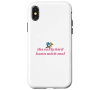 The Early Bird Kann Mich Mal Coque pour iPhone X/XS