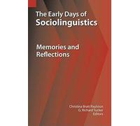 The Early Days Of Sociolinguistics
