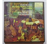 The Early Music Consort of London - Instruments of the Middle Ages and Renaissance - Book with Vinyl Records