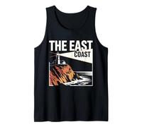 The East Coast Lighthouse Falaise Ocean Scenic View Débardeur