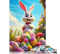The Easter Bunny Puzzle 1000 Pièces Educa Jouet en Bois Cadeau Unique Décoration Intérieure Jeu Éducatif Challenge Toy Adultes & Enfants des 14 Ans 1000pcs (75x50cm)