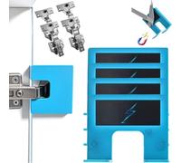 The Easy Hinge Mate - Votre solution rapide pour l'installation de porte, l'installation du loquet de charpentier en quelques minutes, guide précis réglable pour la coupe des charnières pour une