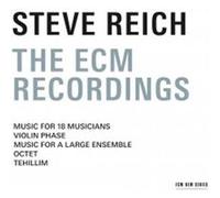 Steve Reich – The ECM Recordings – Coffret 3 CD – ECM – livret 44 pages, fourreau inclus