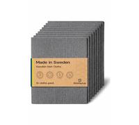 The EcoGurus Torchons suédois suédois pour Cuisine, torchons suédois naturels très absorbants, Tissu éponge en Cellulose - Gris