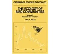 The Ecology of Bird Communities, Cambridge Studies in Ecology John A. Wiens (Auteur)