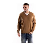 The Editor, Homme, Pulls, Brun, Taille: XL V-neck Tricots