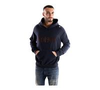 The Editor - SweaT-shirt à capuche - Homme - Sweatshirts et sweats à capuche - Bleu - Taille: L