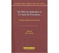 The Effective Application Of Eu State Aid Procedures: The Role Of National Law And Practice