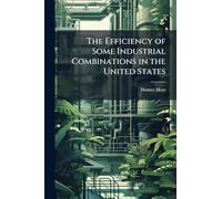 The Efficiency of Some Industrial Combinations in the United States