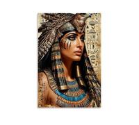 The Egyptian Goddess Isis Peinture décorative sur toile pour salon, chambre à coucher, art mural, impression d'image moderne, décoration de salle familiale, 40 x 60 cm
