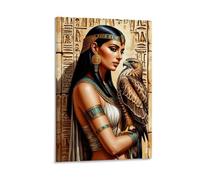 The Egyptian Goddess Isis Peinture décorative sur toile pour salon, chambre à coucher, art mural, impression d'image moderne, décoration de salle familiale, 30 x 45 cm