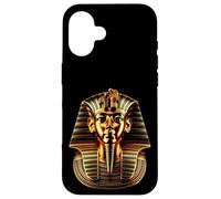 The Egyptian Pharaoh King Tut Mask Tutankhamun Illustration Coque pour iPhone 16