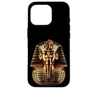 The Egyptian Pharaoh King Tut Mask Tutankhamun Illustration Coque pour iPhone 16 Pro