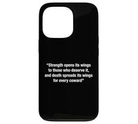 The Egyptian Pharaoh King Tut Tutankhamun Quotes Coque pour iPhone 13 Pro