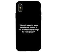 The Egyptian Pharaoh King Tut Tutankhamun Quotes Coque pour iPhone X/XS