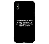 The Egyptian Pharaoh King Tut Tutankhamun Quotes Coque pour iPhone XS Max