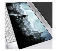 The Elder Scrolls Tapis De Souris 800 X 300 Mm, Surface De Texture Lisse Mousepad, Meilleure Expérience De Précision, Base De 3 Mm D'Épaisseur, pour Ordinateurs Portables, Pc, L