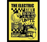 The Electric State - "Unite" Poster encadré PM12232 (40 cm x 30 cm) (Jaune/Noir)