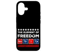 The Element of Freedom America, USA Liberty America Graphic Coque pour iPhone 17