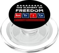 The Element of Freedom America, USA Liberty America Graphic PopSockets PopGrip pour MagSafe