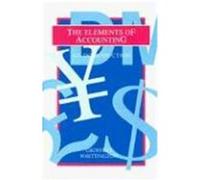 The Elements of Accounting Geoffrey Whittington (Auteur)