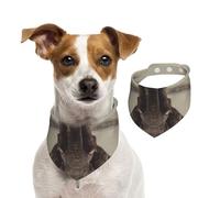 The Elephant By The River Bandana pour chien, doux, confortable, réglable pour garçons et filles, trois tailles pour chats et chiens