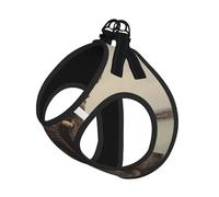 The Elephant By The River Harnais pour chien - Respirant, réfléchissant et réglable, convient pour les petits chats et chiens