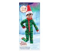 The Elf on The Shelf Claus Couture Collection Pyjama Goodnight, Sleep Bright - Pyjama à imprimé Sapin de Noël Joyeux et Douillet - Elfe Scout Non Inclus