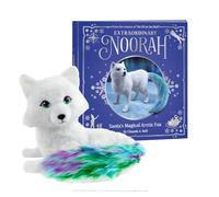 The Elf on the Shelf Ensemble peluche et livre Noorah extraordinaire | Arctic Fox officiel de 22,9 cm en peluche à câliner - Livre d'histoires illustré de 32 pages à couverture rigide pour jeu