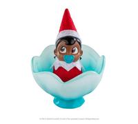 The Elf on the Shelf Frost Pips Mini Fleurs | Bébé Elfe dans Une Fleur Magique givrée | Bébé Elfe sur l'étagère | Bébé Elfes | Bébés Elfes (Fille aux Yeux Marrons)