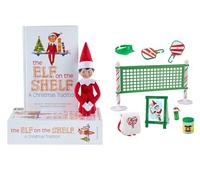 The Elf on the Shelf - Garçon aux yeux bleus avec le nouveau pack de pickleball Polar Props