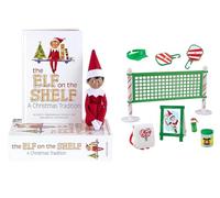 The Elf on the Shelf - Garçon aux yeux bruns avec le nouveau pack de pickleball Polar Props