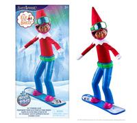 The Elf on the Shelf MagiFreez Swish and Sleigh Snowboard Set - Snowboard Elf Standing Pants and Gear - Scout Elf Non Inclus
